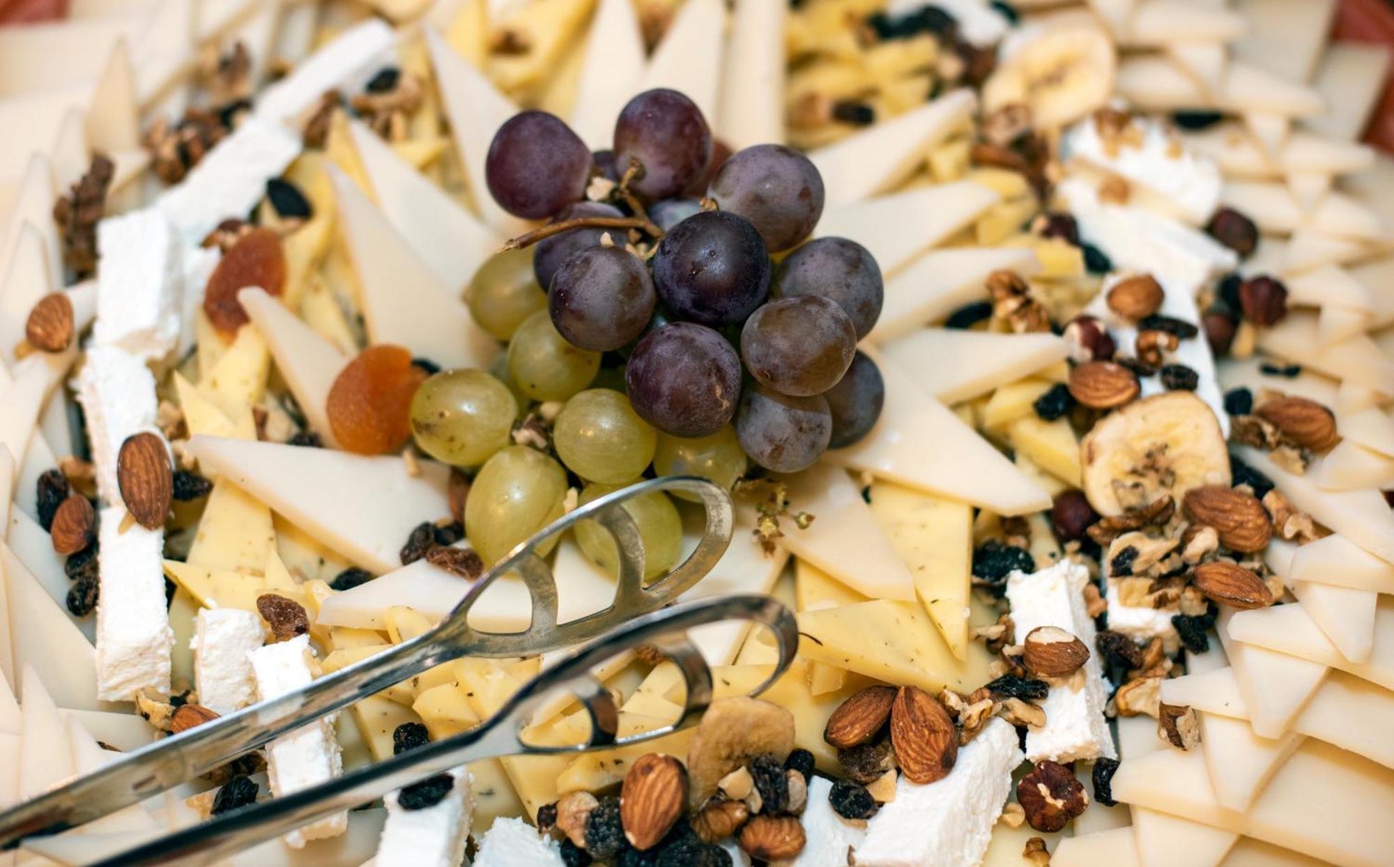 Cornaro Hotel Split Exterior photo A cheese platter